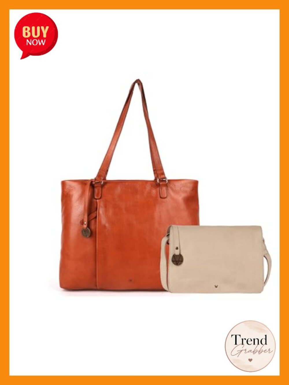 Genuine Italian Leather Tote Crossbody Satchel Top Handle Adjustable Strap